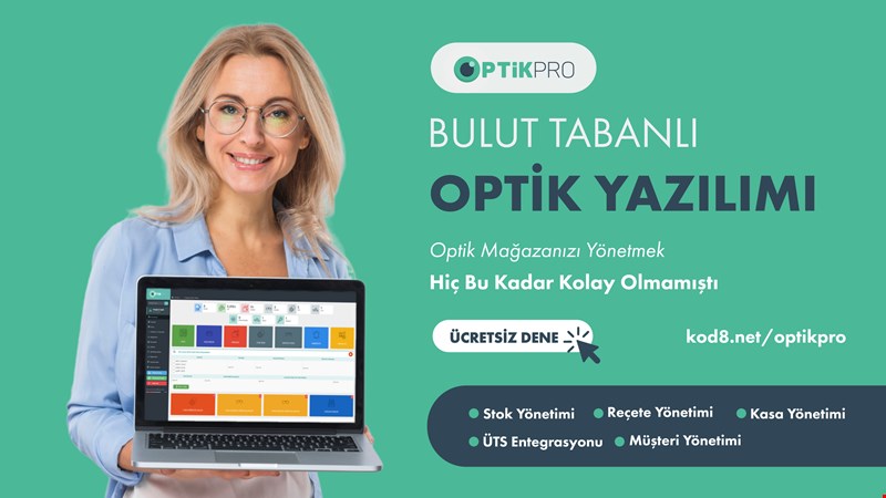 OptikPro: Kod8 Yazılım Teknolojileri'nin Optik Mağazaları İçin Yenilikçi Çözümü