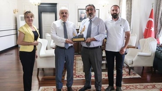 Amatör oltacılardan Vali Kılıç’a ziyaret