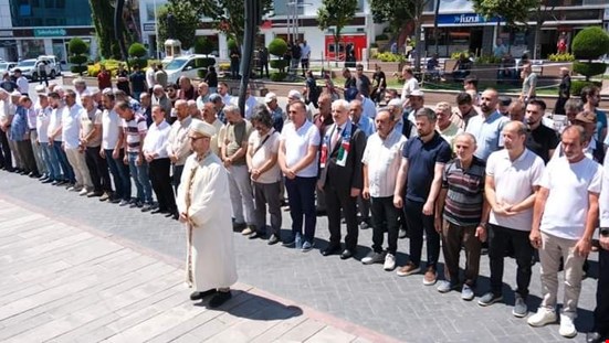 Bolu İsmail Haniye için kıyamda