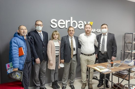 Bolu Teknokent Yönetimi Serbay Ar-Ge Merkezini Ziyaret Etti