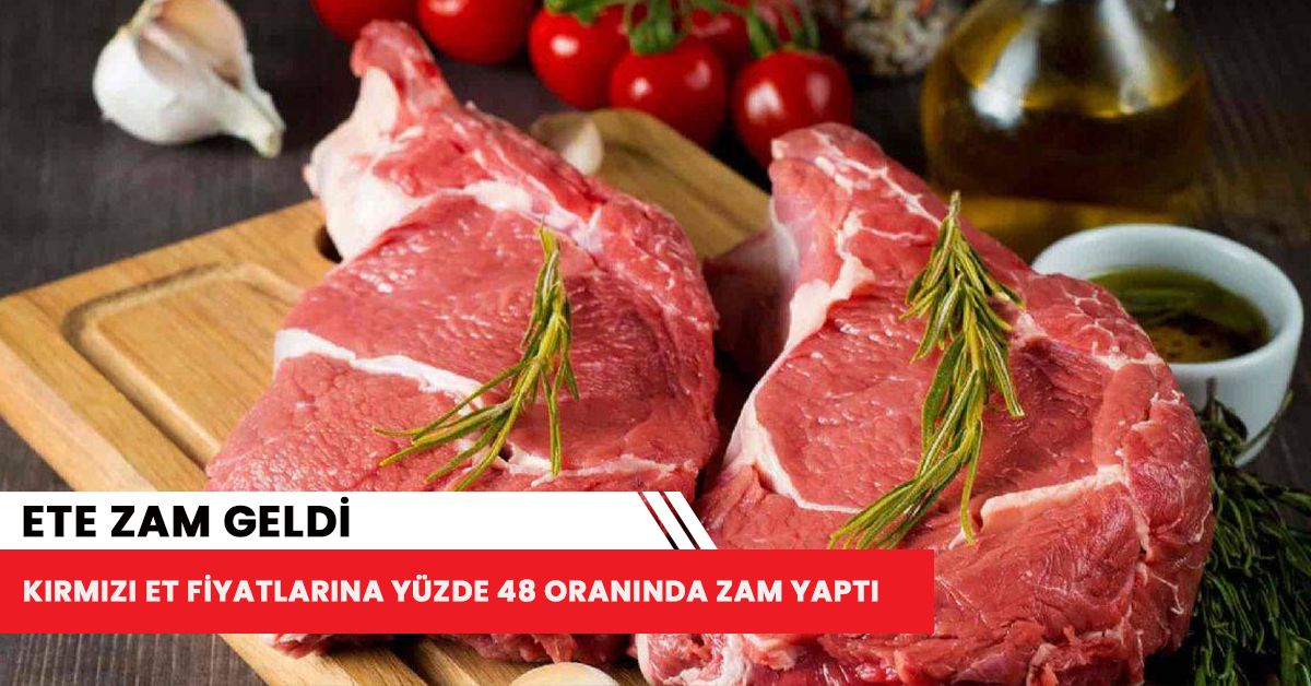 Ete zam geldi