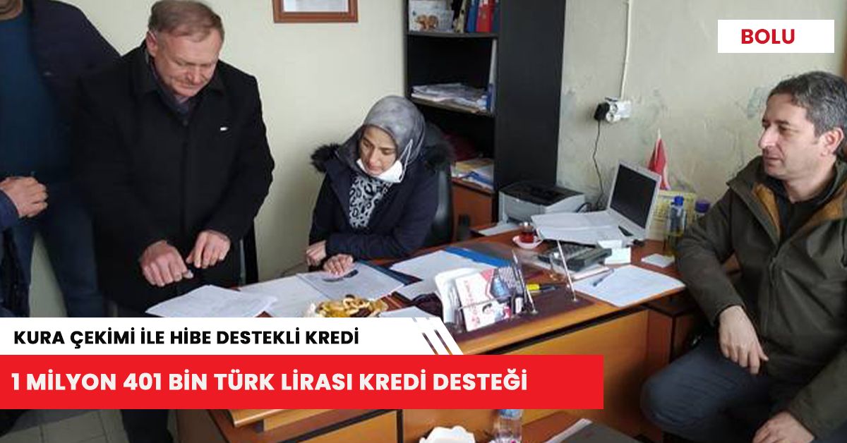 Kura çekimi ile hibe destekli kredi