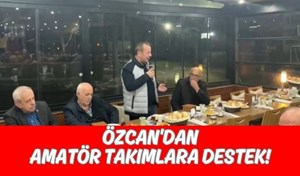 Tanju Özcan’dan Bolu amatör takımlara destek sözü