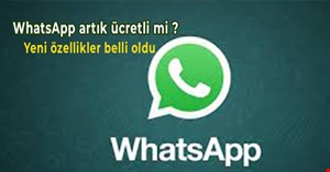WhatsApp'tan  yenilikler