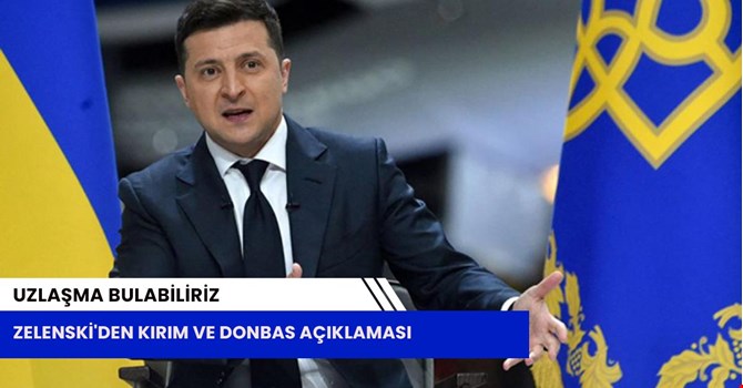 Zelenski'den açıklama