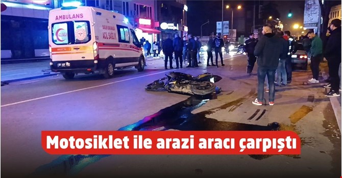 İstanbul Caddesi'nde kaza