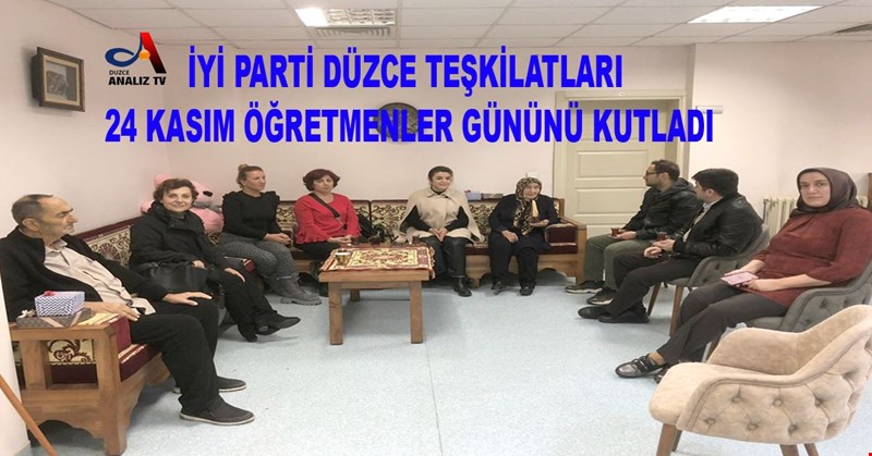 24 KASIM ÖĞRETMENLER GÜNÜNÜ KUTLADI