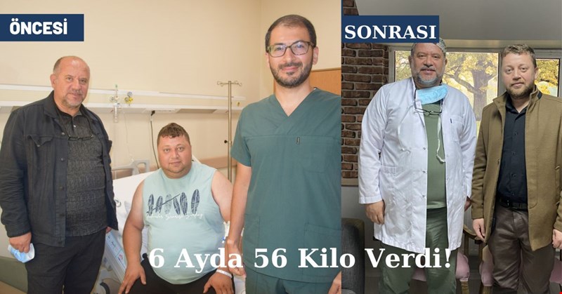 6 Ayda 56 Kilo Verdi!