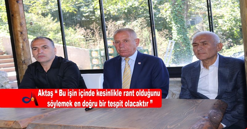 “ BU İŞTE RANT OLDUĞUNU DÜŞÜNÜYORUZ”