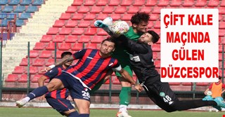 DÜZCESPOR, KRIKKALESPOR İLE ÇİFT KALE MAÇINDA 2-1 YENDİ