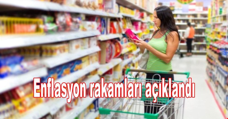 Enflasyon rakamları açıklandı