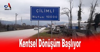 Kentsel Dönüşüm Başlıyor