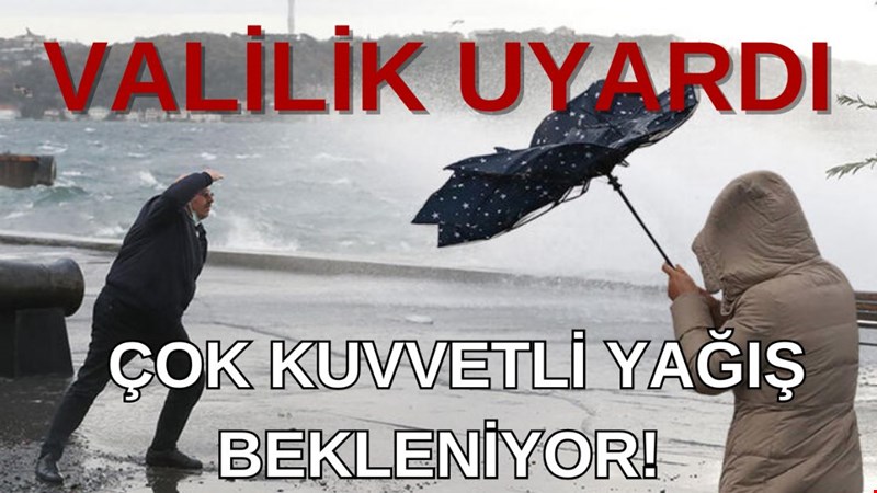kuvvetli Yağış Bekleniyor!