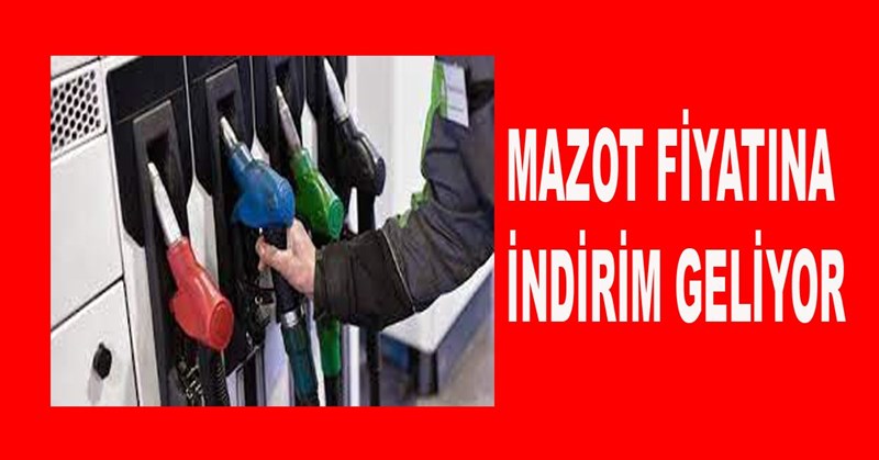 MAZOT FİYATINA İNDİRİM GELİYOR