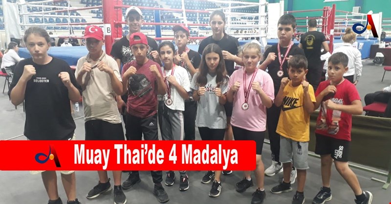 Muay Thai’de 4 Madalya