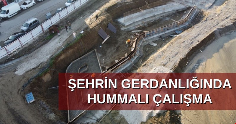 ÖDÜLLÜ PROJEDE ÇALIŞMALAR SÜRÜYOR AMFİNİN TEMEL BETONU DÖKÜLDÜ