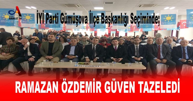 RAMAZAN ÖZDEMİR GÜVEN TAZELEDİ