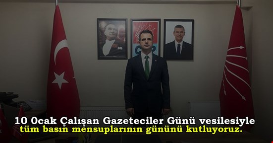 10 0cak Çalışan Gazeteciler Günü vesilesiyle tüm basın mensuplarının gününü kutluyoruz.