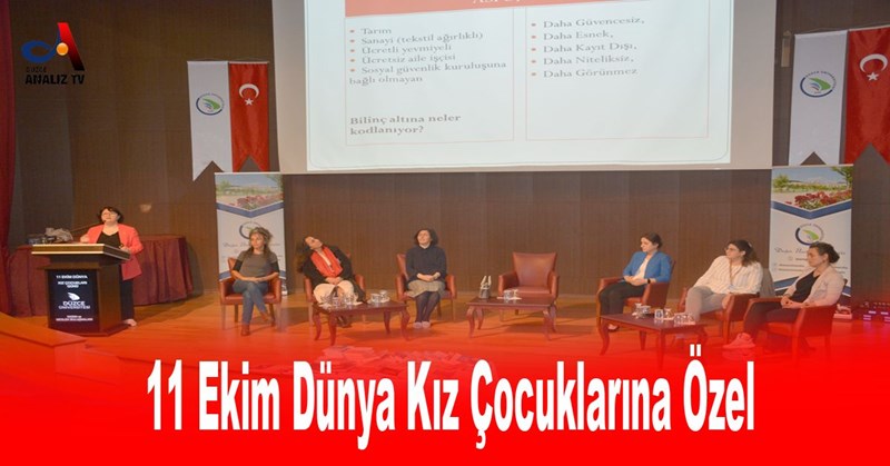 11 Ekim Dünya Kız Çocuklarına Özel