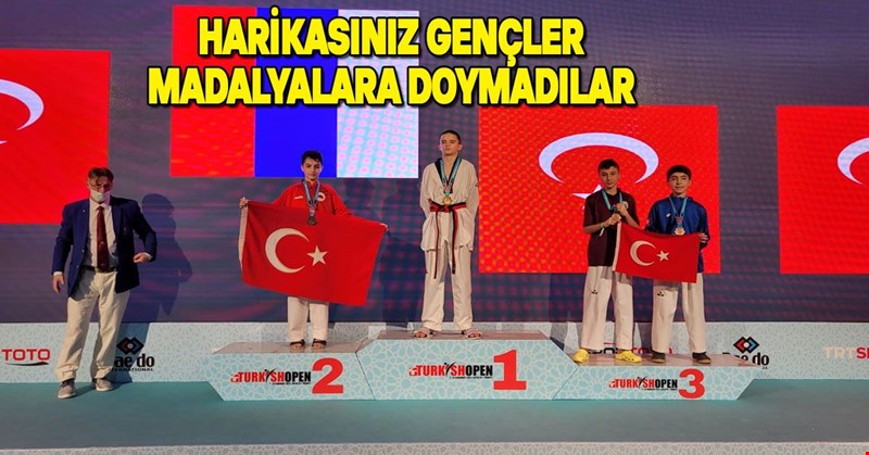 2 ALTIN 2 BRONZ MADALYA