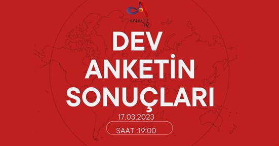 2023 YILININ DEV ANKET SONUÇLARI AÇIKLANDI