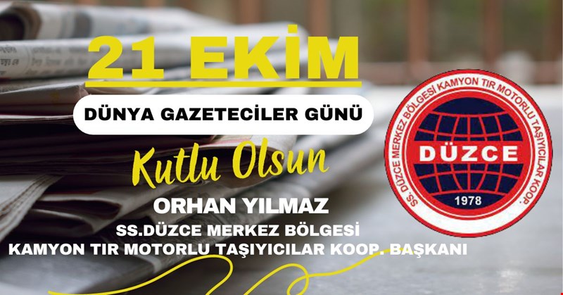 21 ekim dünya gazeteciler günü