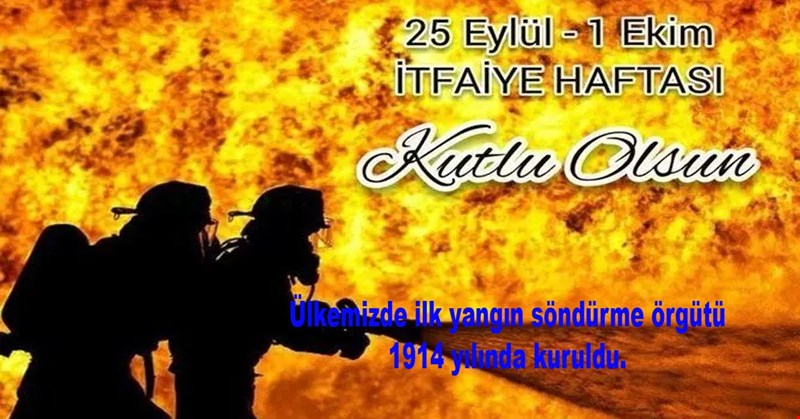 İtfaiyecilik Haftası