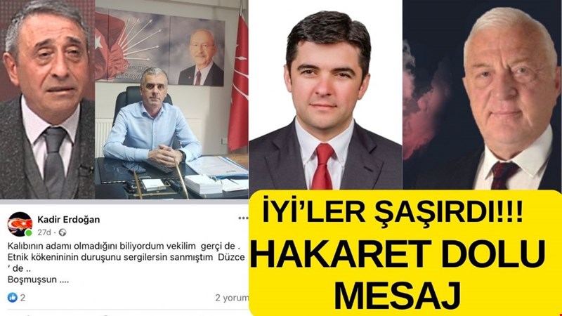 İYİ’NİN KADİR ERDOĞAN’INDAN ETNİK KÖKENLİ MESAJ