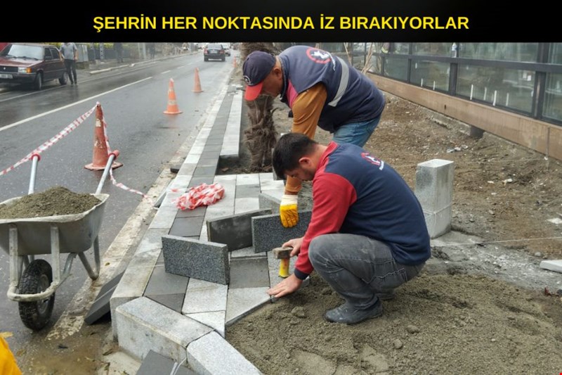 ŞEHRİN HER NOKTASINDA İZ BIRAKIYORLAR