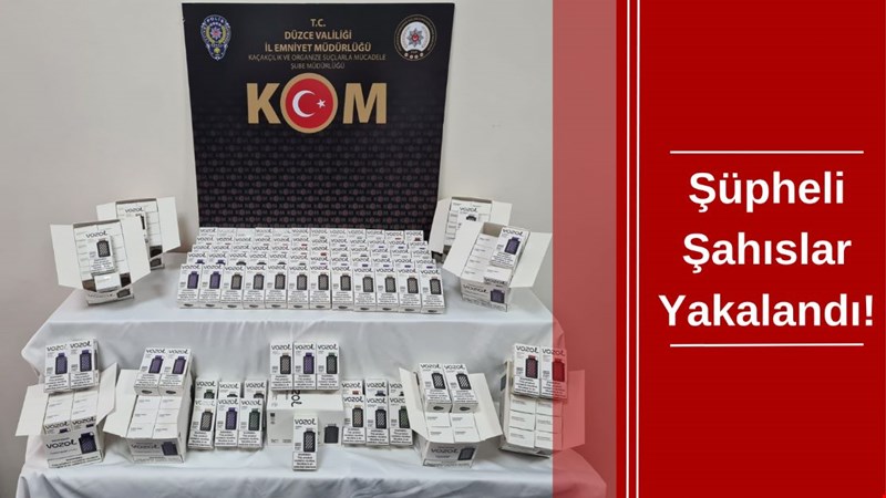 Şüpheli Şahıslar Yakalandı!