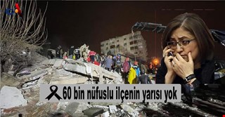 60 bin nüfuslu ilçenin yarısı yok