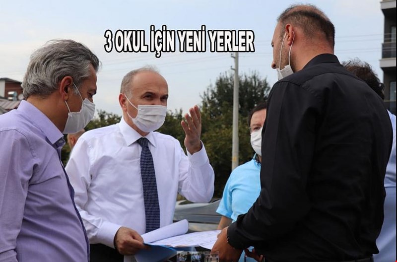BAŞKAN ÖZLÜ VE YİĞİT ARAZİLERİ İNCELEDİ