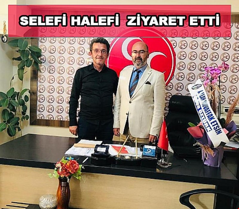 ÖMER ALBAYRAK ,MURAT BAKİ YILMAZ'I ZİYARET ETTİ