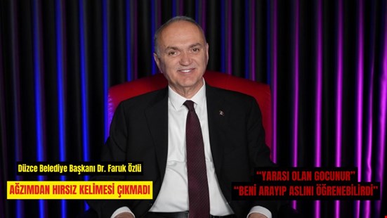 AĞZIMDAN HIRSIZ KELİMESİ ÇIKMADI