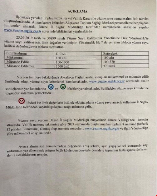 AKÇAKOCA BELEDİYESİ'NDEN AÇIKLAMA! "İDDİALAR TAMAMEN ASILSIZ!"