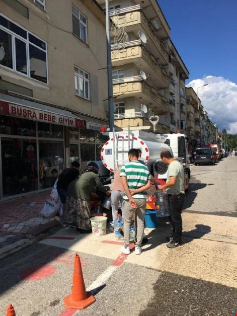 AKÇAKOCA BELEDİYESİ’NDEN YIĞILCA’YA TEMİZ SU DESTEĞİ