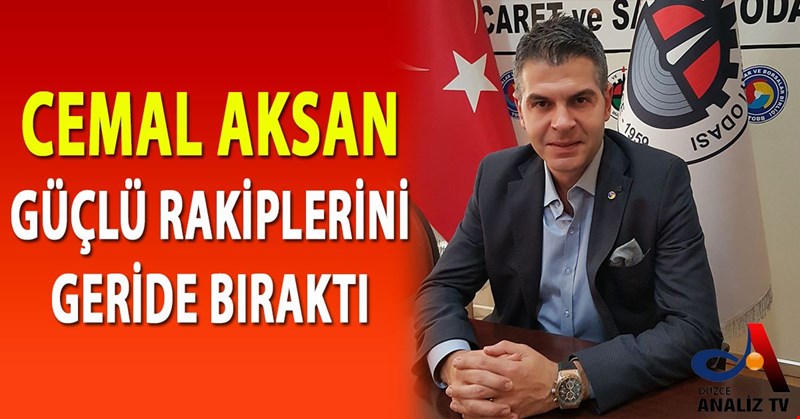 AKSAN GÜÇLÜ RAKİPLERİNİ GERİDE BIRAKTI