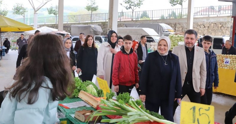 Ayşe Keşir, Süleyman Soylu'yu Düzcelilerle buluşturdu