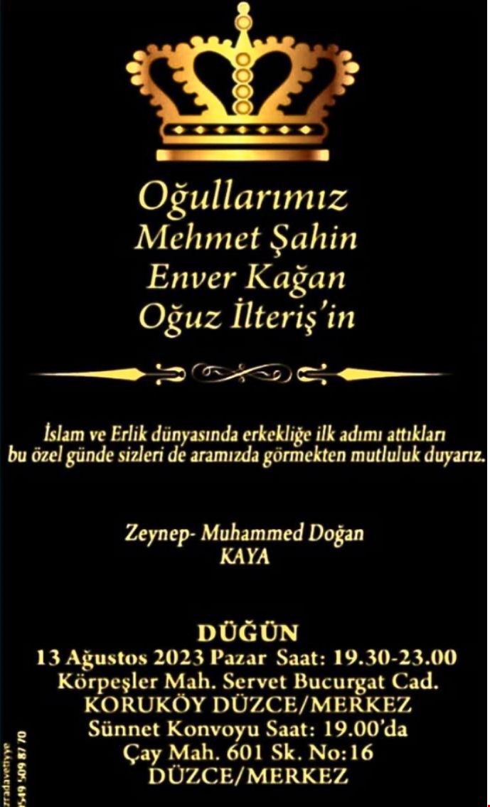 BAHÇEŞEHİR A.Ş GENEL MÜDÜR YARDIMCISI, DÜZCESPOR MÜDÜRÜ MUHAMMED DOĞAN KAYA'NIN ÖZEL GÜNÜ