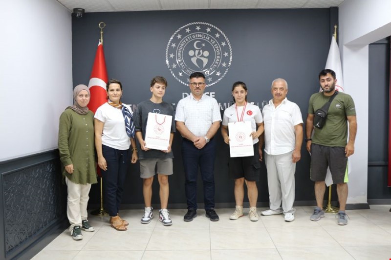 Başarılı Sporculardan Ziyaret