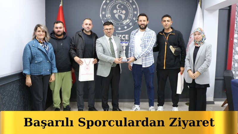 Başarılı Sporculardan Ziyaret