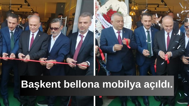 Başkent Bellona Mobilya Açıldı.