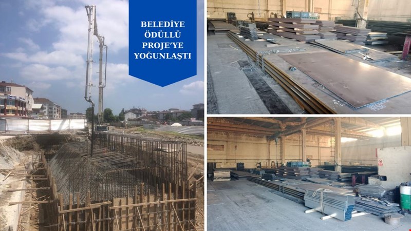 BELEDİYE ÖDÜLLÜ PROJE’YE YOĞUNLAŞTI