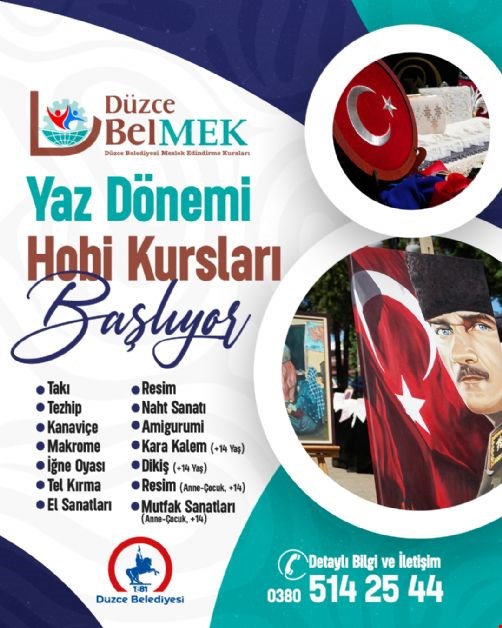 BELMEK’TE BU YAZ DOLU DOLU GEÇECEK