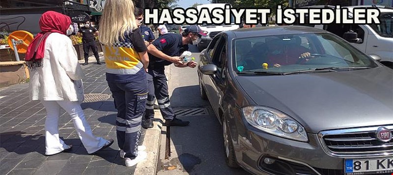 Acil sağlık ekipleri de sokağa indi