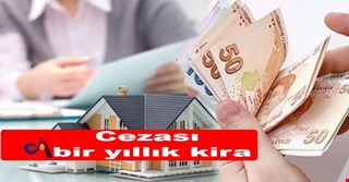 Cezası bir yıllık kira