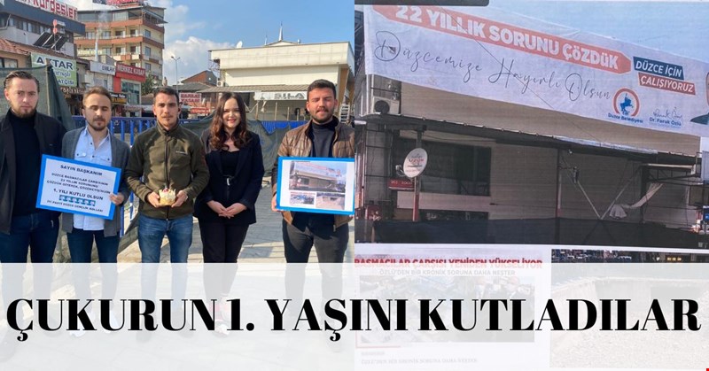 ÇUKURUN 1. YAŞINI KUTLADILAR