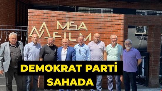 Demokrat Parti Düzce Teşkilatı’ndan Analiz Medya’ya nezaket ziyareti