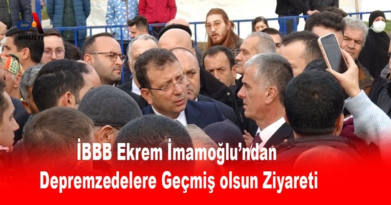 Depremzedelere Geçmiş olsun Ziyareti