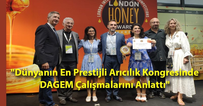 Dünyanın En Prestijli Arıcılık Kongresinde DAGEM Çalışmalarını Anlattı